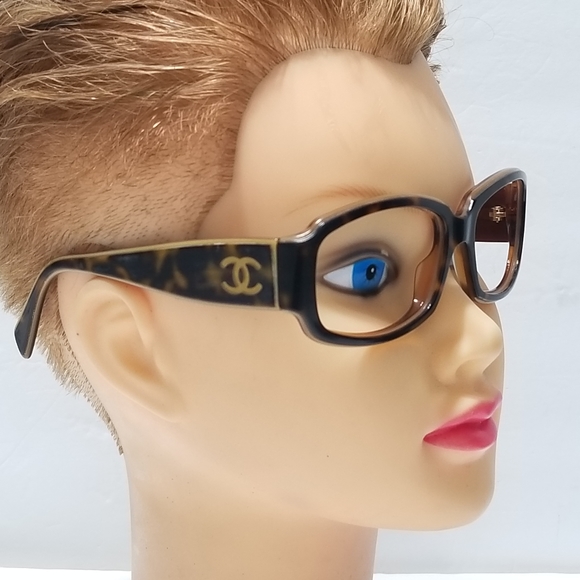 Gorgeous Authentic Chanel CC Bold statement Eyeglasses Frames - Picture 7 of 16